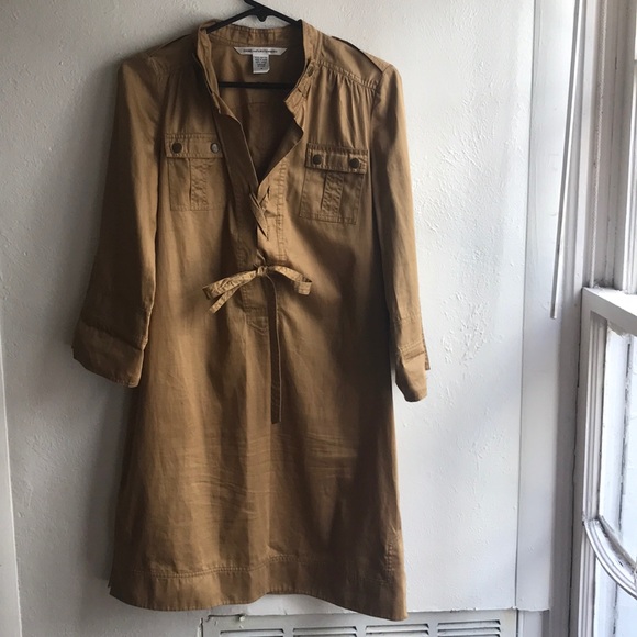 DVF Demani Runway Shirt Dress | Size 10 - Picture 2 of 10